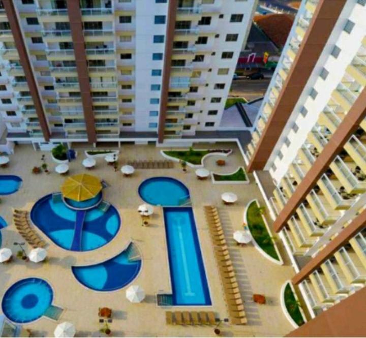 Apartamento No Condominio Casa Da Madeira Em Caldas Novas-Go Esterno foto